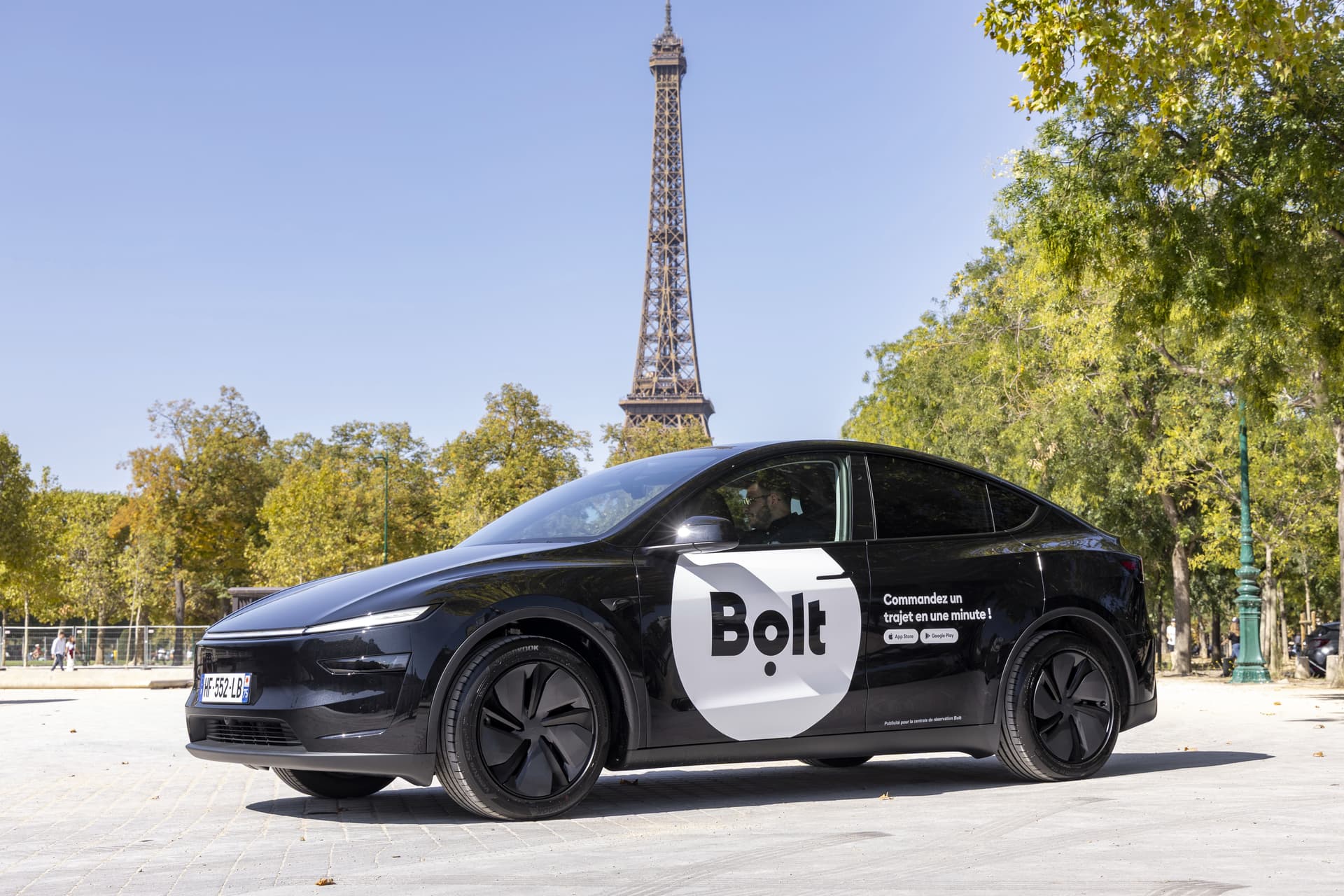 Campagne publicitaire Bolt - Paris · Tour Eiffel